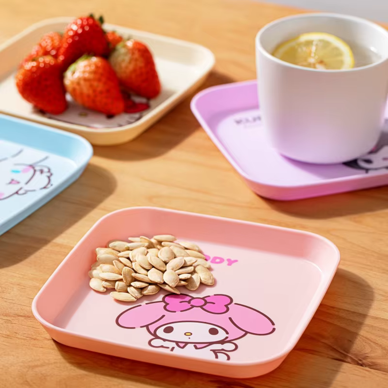 Assiette à os Hello Kitty Kuromi
