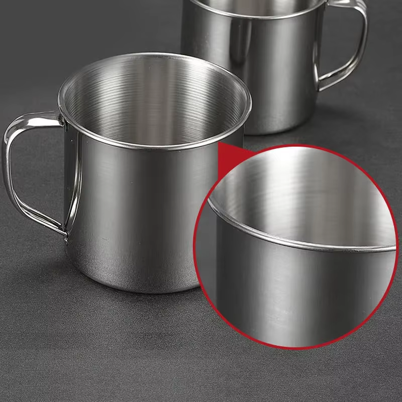 Tasse en acier inoxydable
