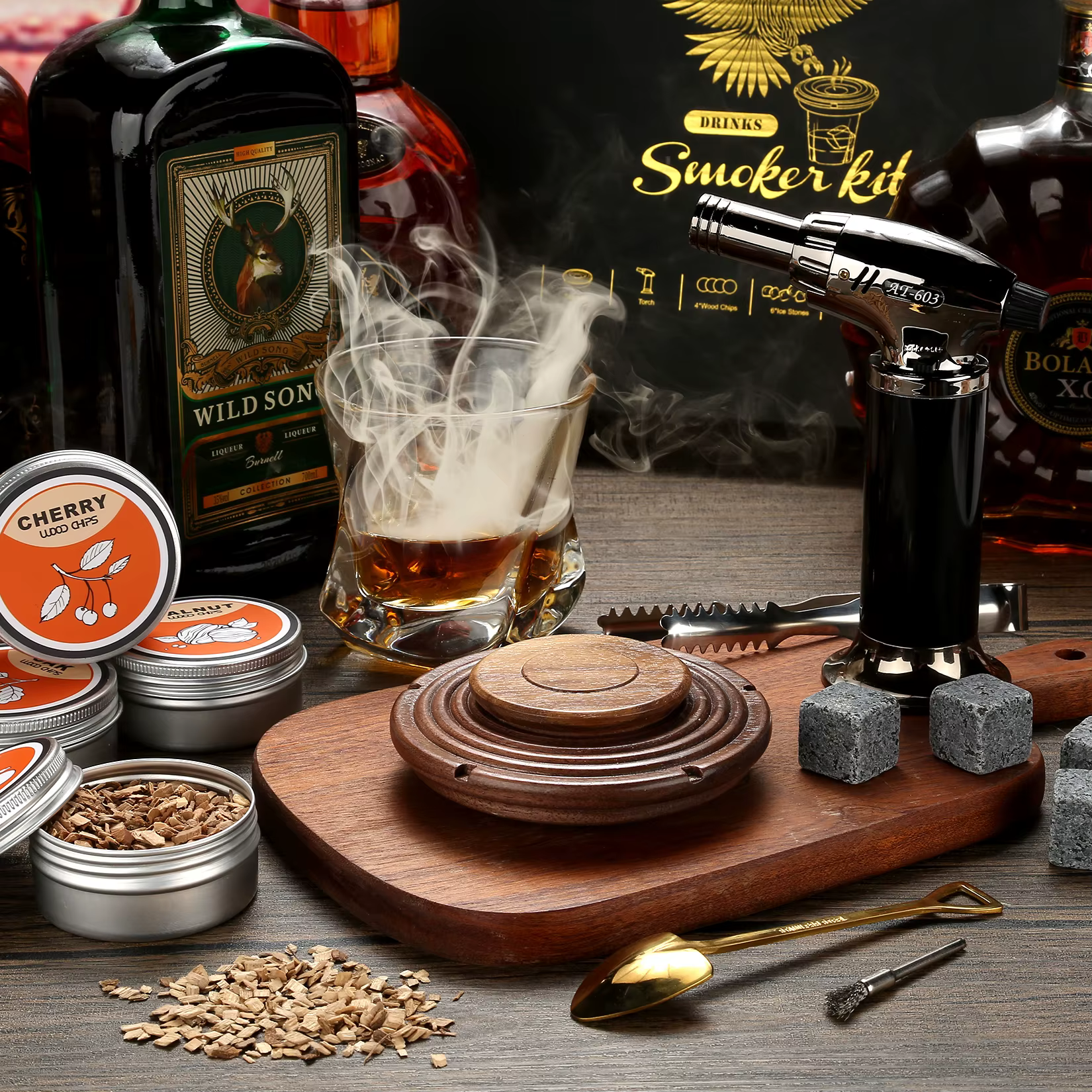 Kit de fumeur de Cocktail