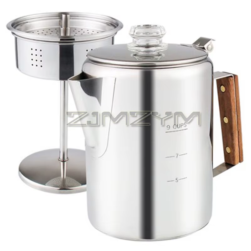 Cafetière Portable en acier inoxydable