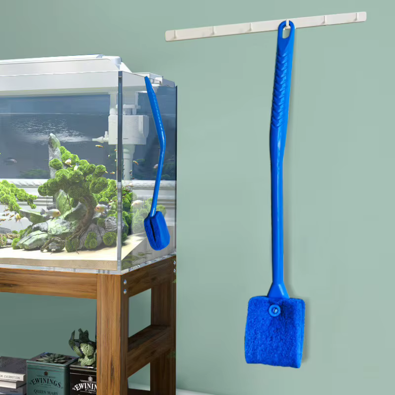 Grattoir d'algues flottant pour aquarium, verre précieux, brosses pour livres de plantes, fenêtre propre, accessoires en éponge, outils