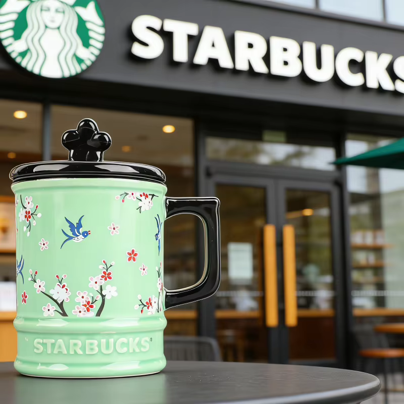 Tasse Starbucks Lucky Magpie Plum Blossom