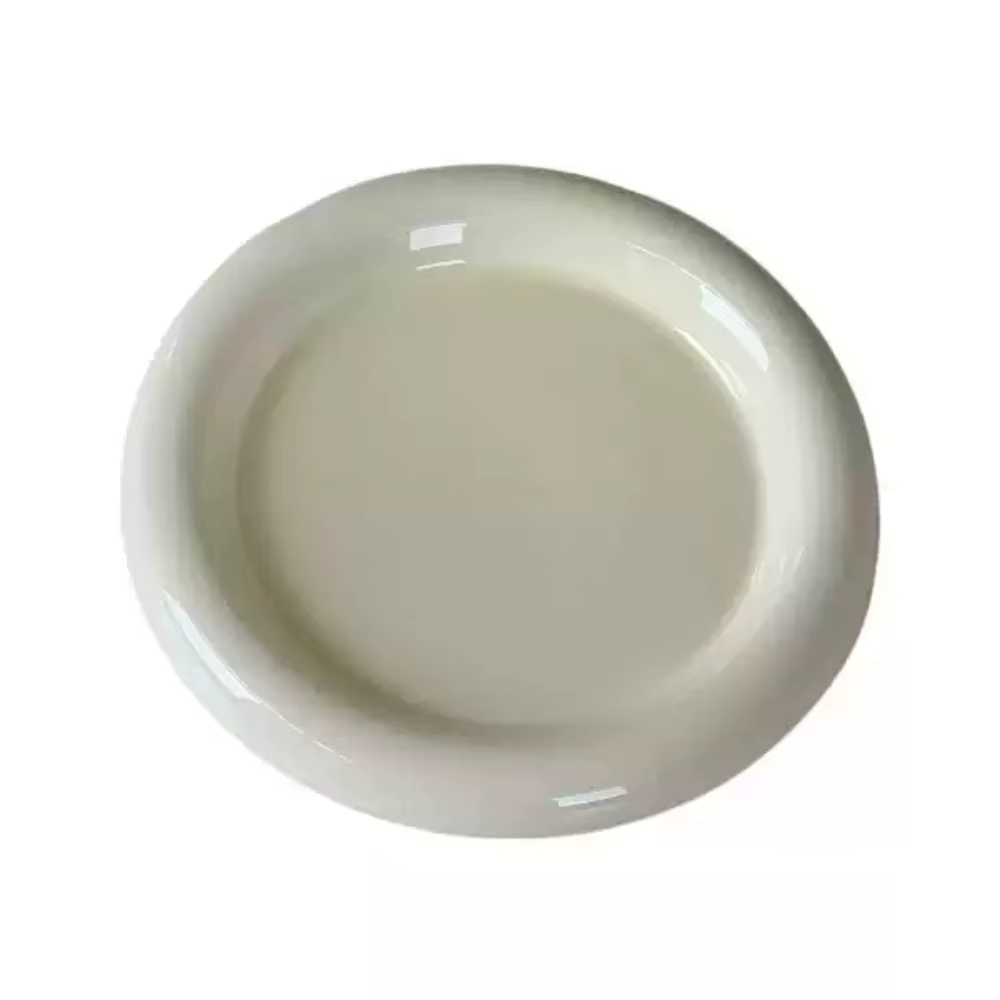 Assiette ronde créative en céramique de Style coréen