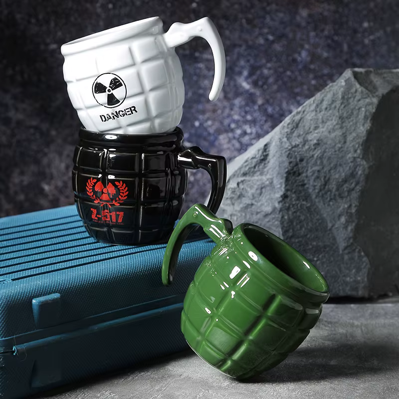 Tasse à grenade en céramique, mug