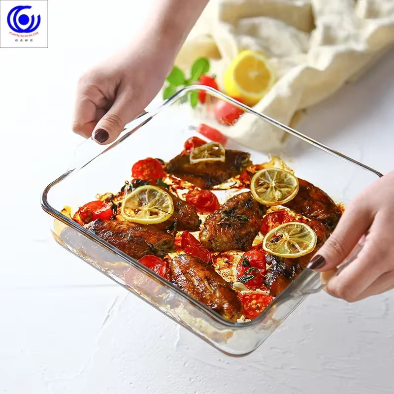 Pio de cuisson en verre trempé de grande capacité