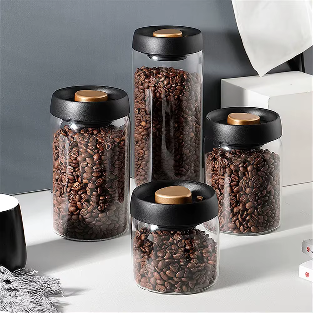 Conteneur de stockage de grains de café