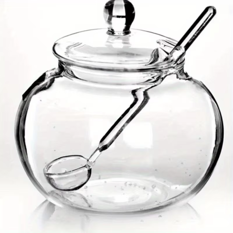 Sucre Transparent de 350ML avec couvercle