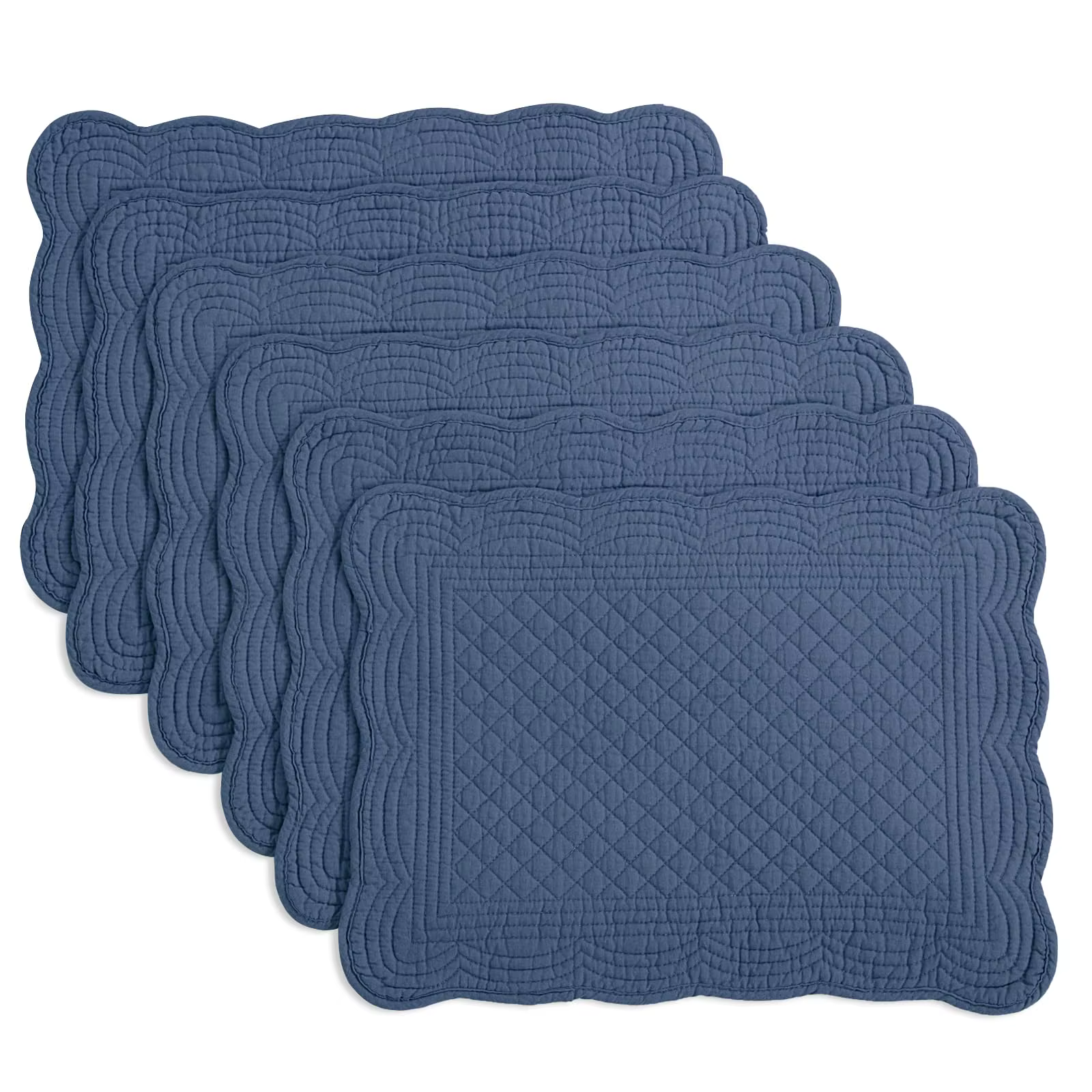 Napperons matelassés lavables-13x18 pouces