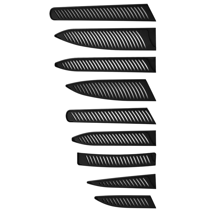 Couvre-couteaux en plastique noir