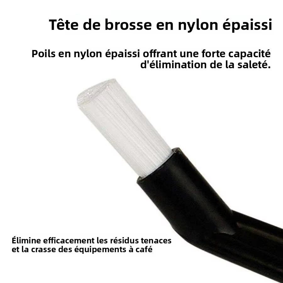Brosse de nettoyage pour machine à café