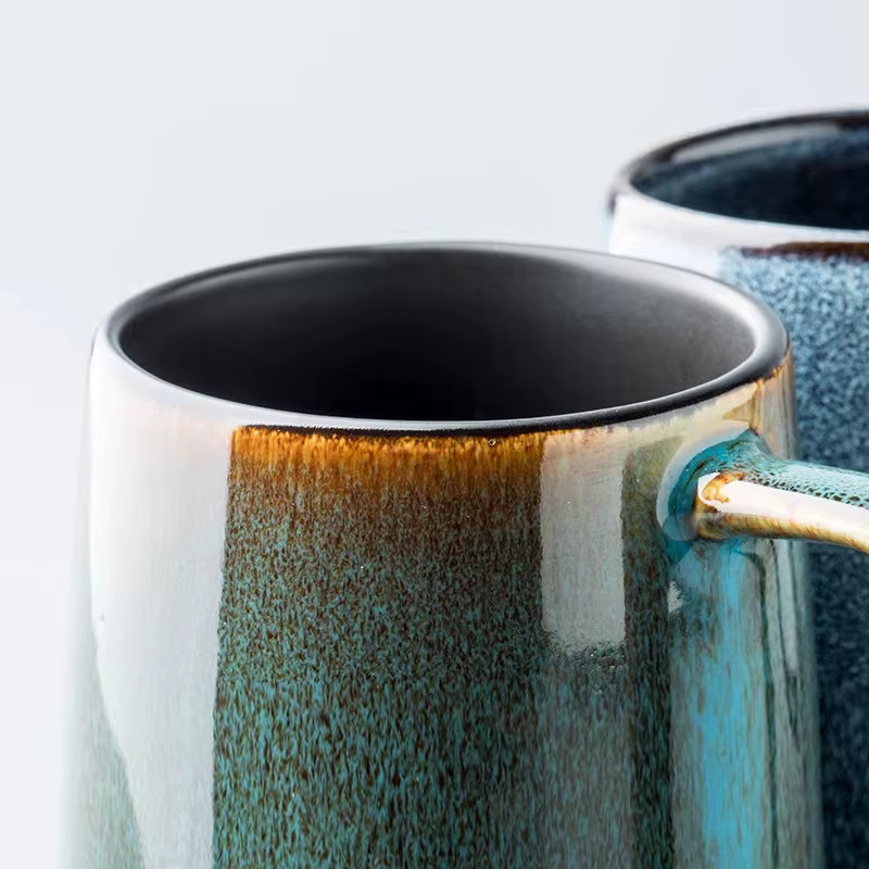 Mug à café géant en céramique de 700 ml/24 oz : Tasse à thé chinoise idéale pour l'eau