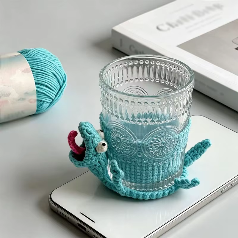 Sous-verre en crochet fait main