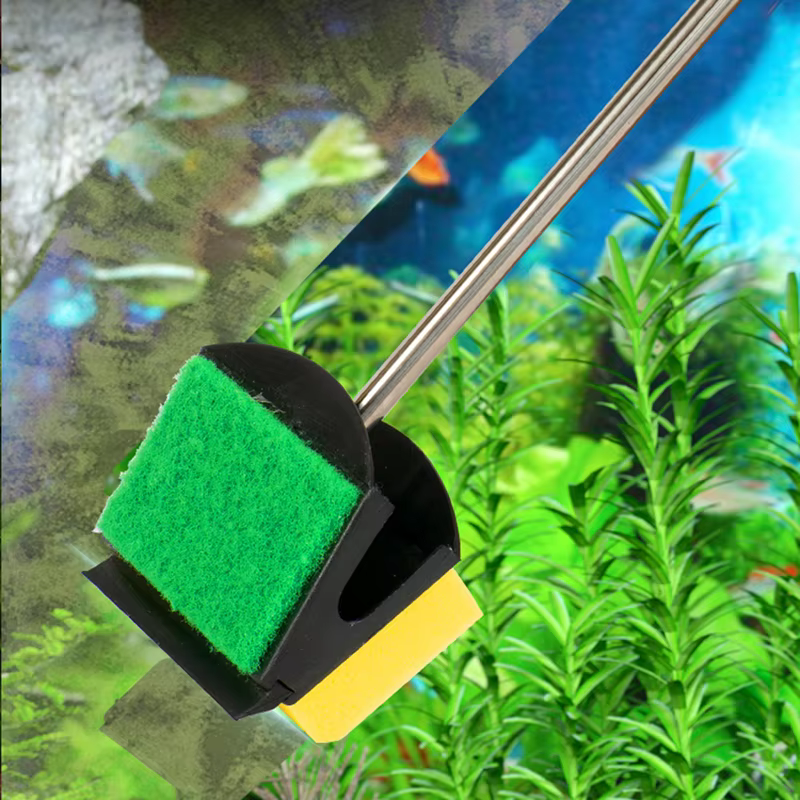 Racloir d'algues flottant pour aquarium, verre précieux, brosses pour livres de plantes, fenêtre propre, accessoires en éponge, outils de haute qualité