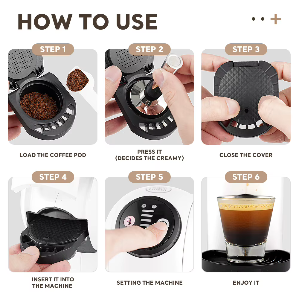 Adaptateur de capsules pour Dolce Gusto Crema