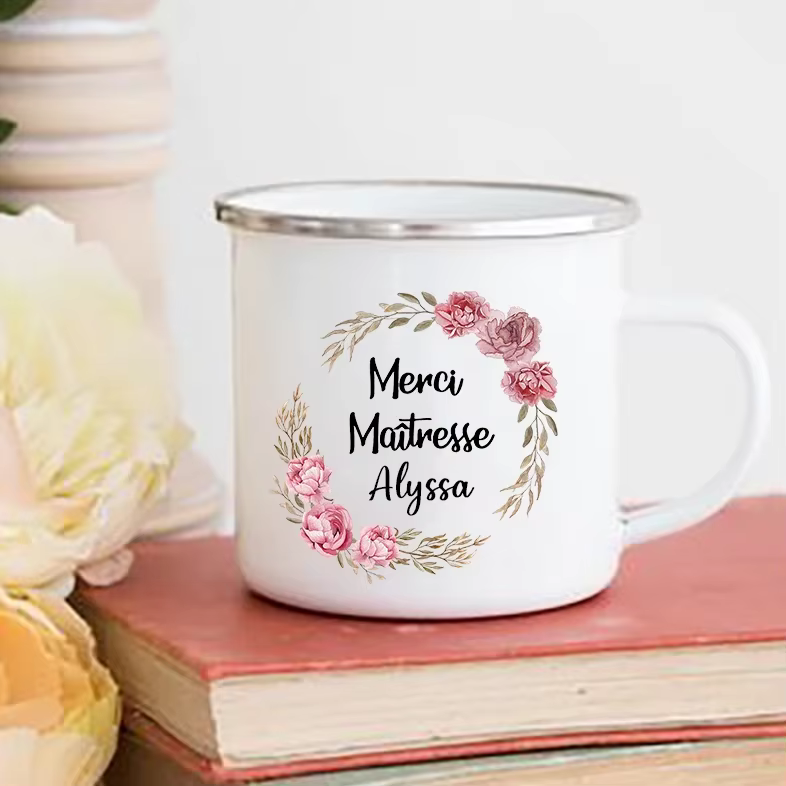 Tasses à Café Personnalisées avec Impression Française