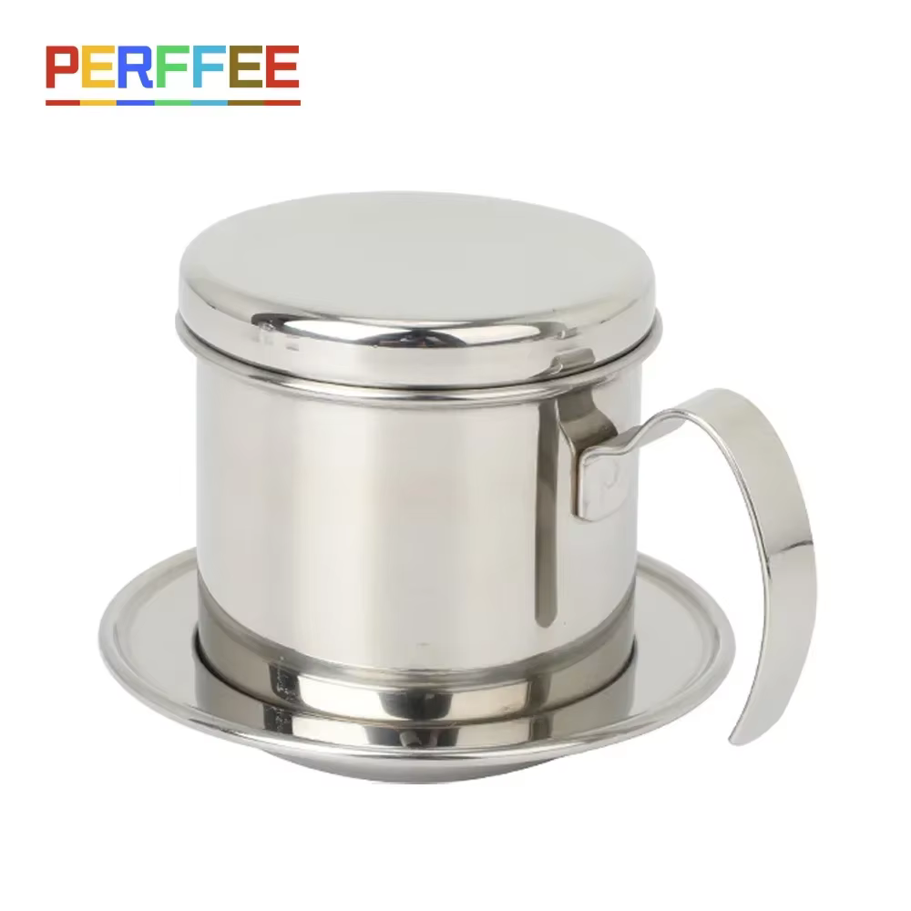 Filtre de tasse d'égouttement de café Phin vietnamien en acier inoxydable 304