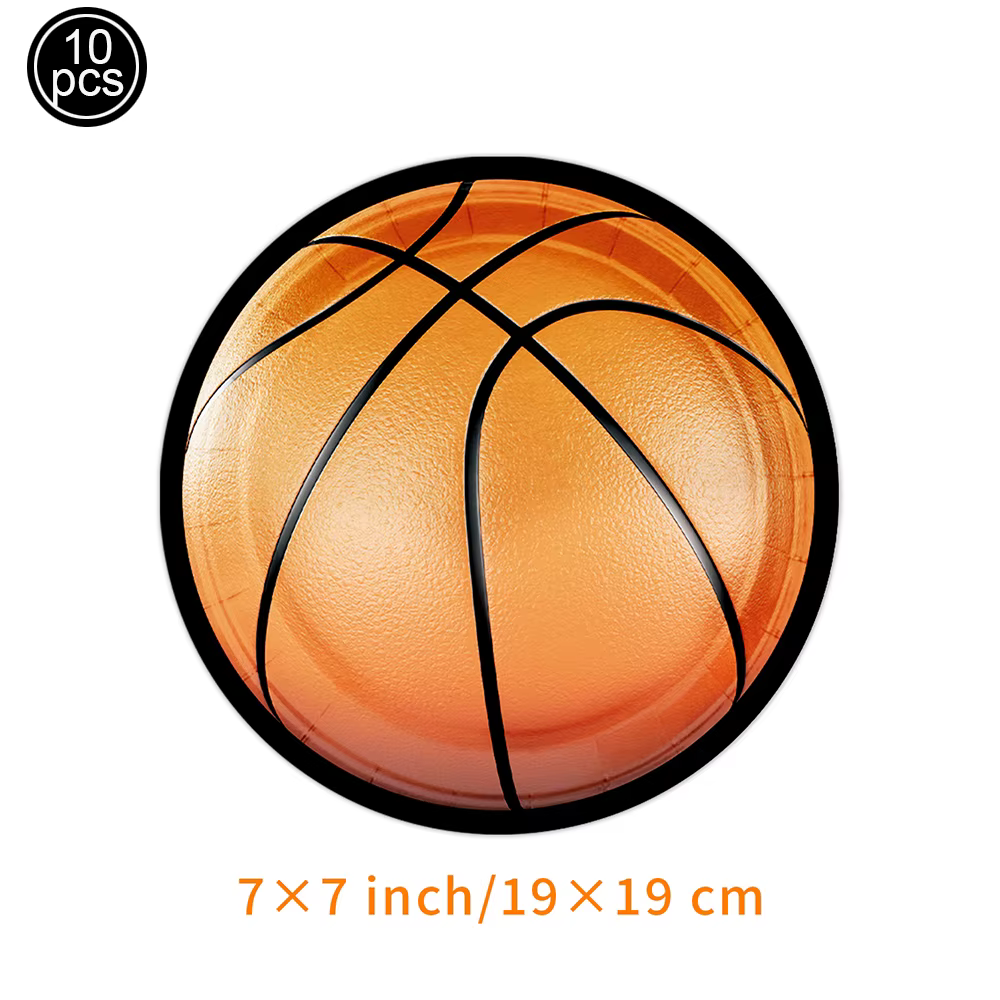 Vaisselle jetable de basket-ball