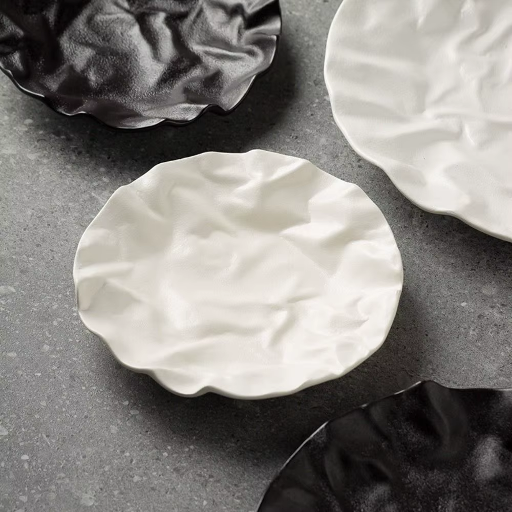 Assiette en céramique pour cuisine occidentale