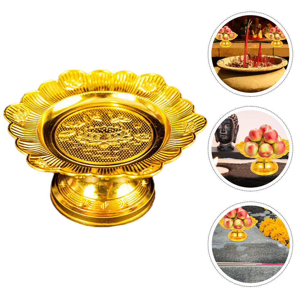 Assiette d'observation bouddhiste