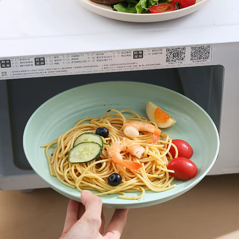 Assiette à fruits, assiette à dessert ronde pour salade