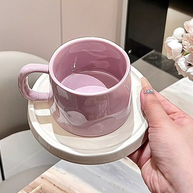 Tasse à café en porcelaine fine de style européen