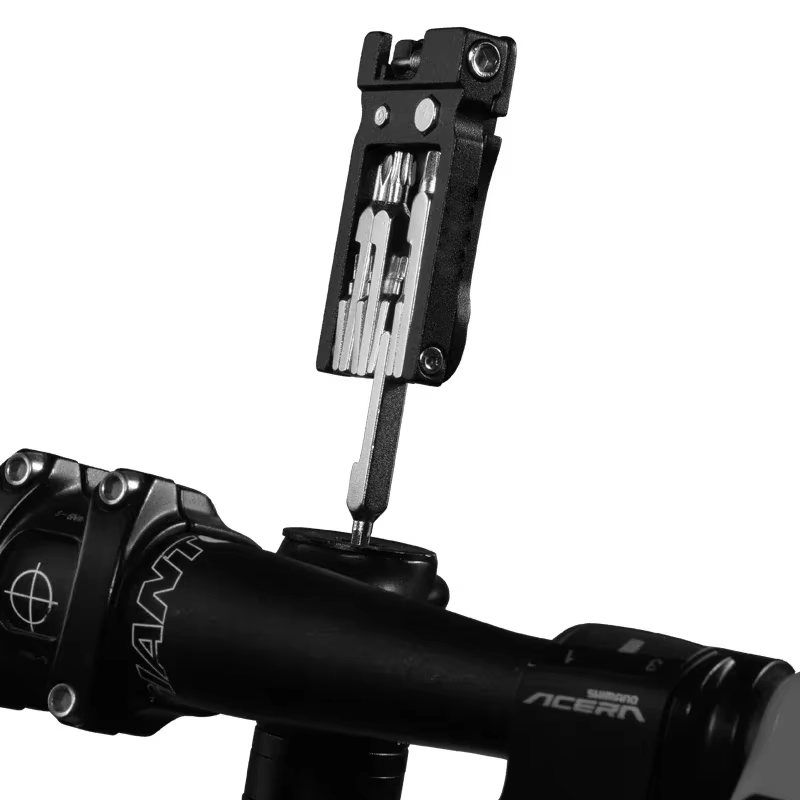 Outil de réparation pliant de vélo, outil de réparation Portable multifonctionnel 20 en 1 pour appareils ménagers, Mini clé de réparation de vélo