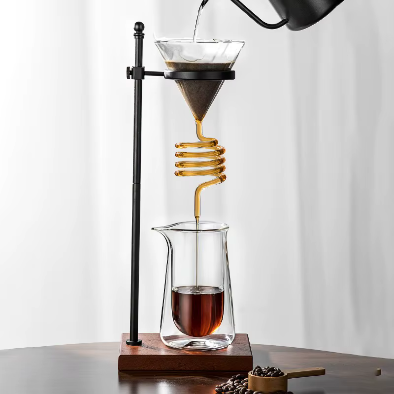 Support de filtration pour café en spirale style INS