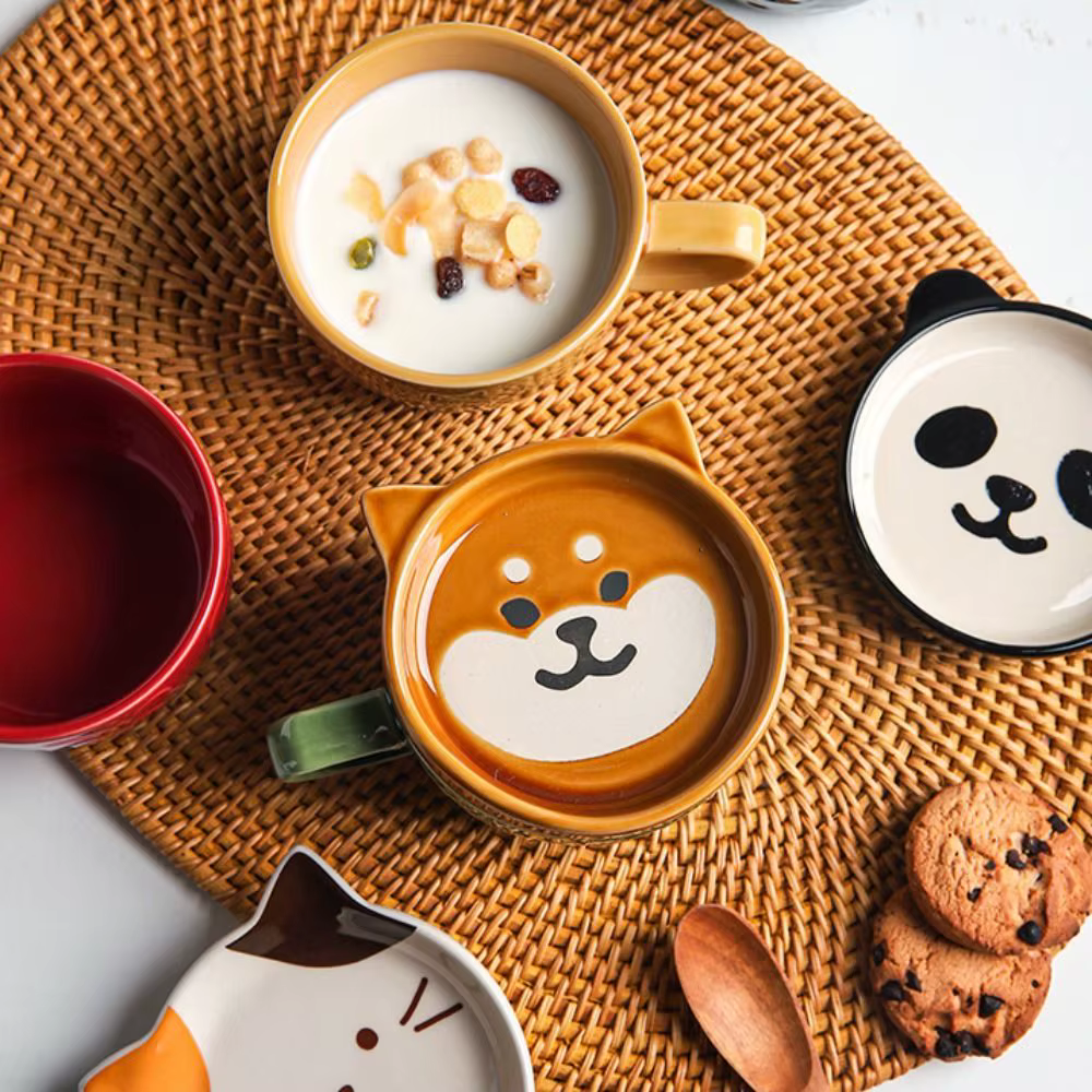 Tasse à café en céramique Alpaca Panda