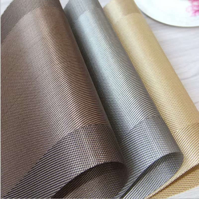 Napperons lavables en PVC pour table à manger