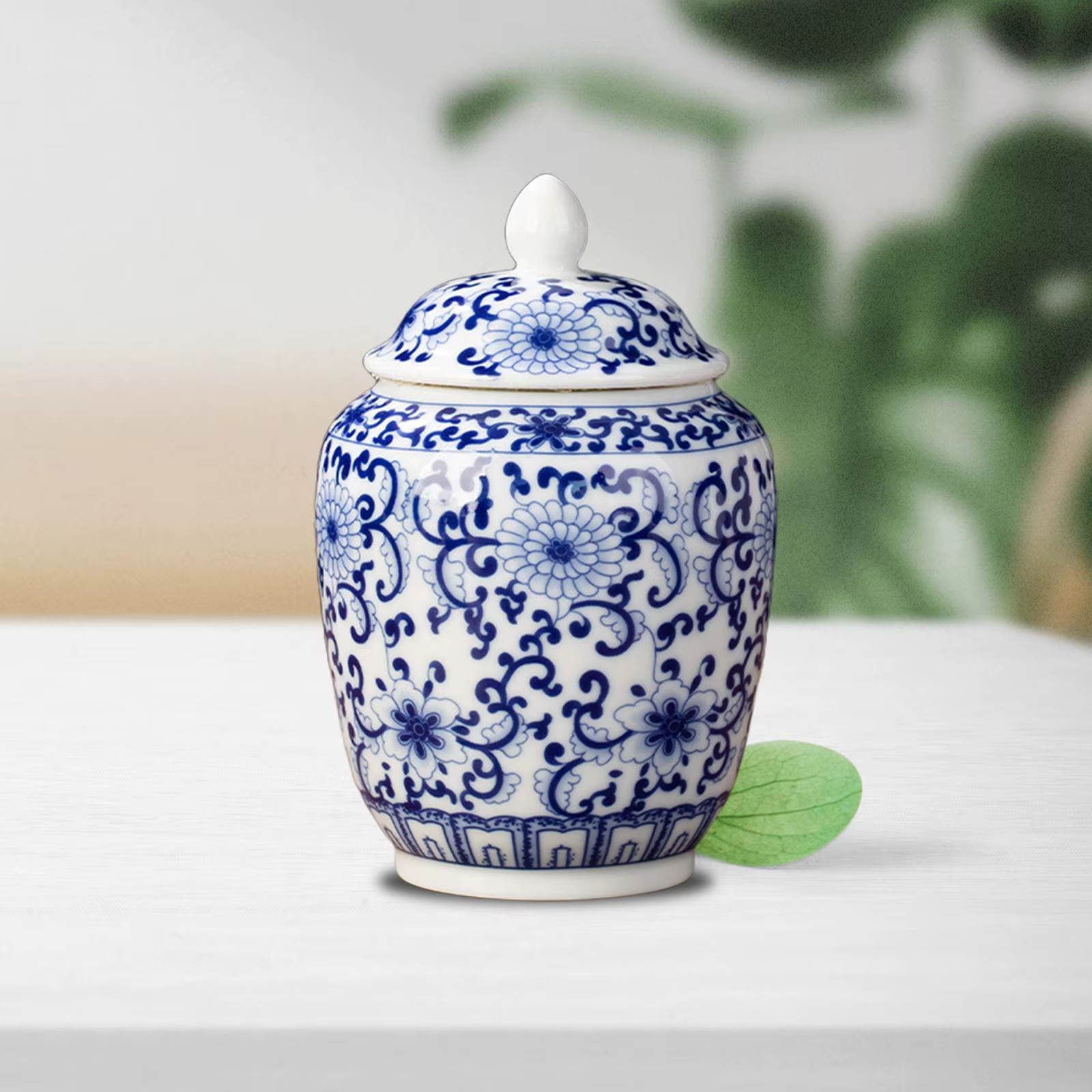 Bocaux en porcelaine de style vintage