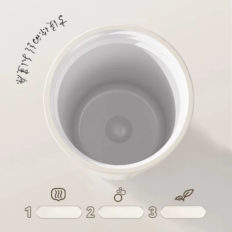 GIANXI Lily Of The Valley Design voyage Portable étanche tasse à café en acier inoxydable bouteille isolée