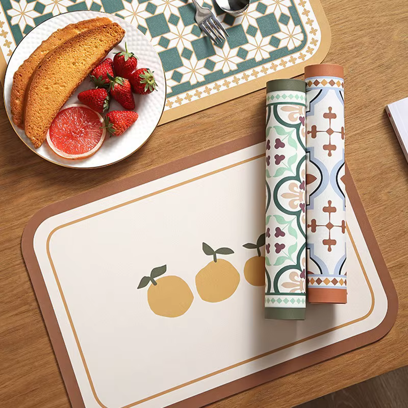 Ensemble de sets de table de ferme scandinave – 45x30cm