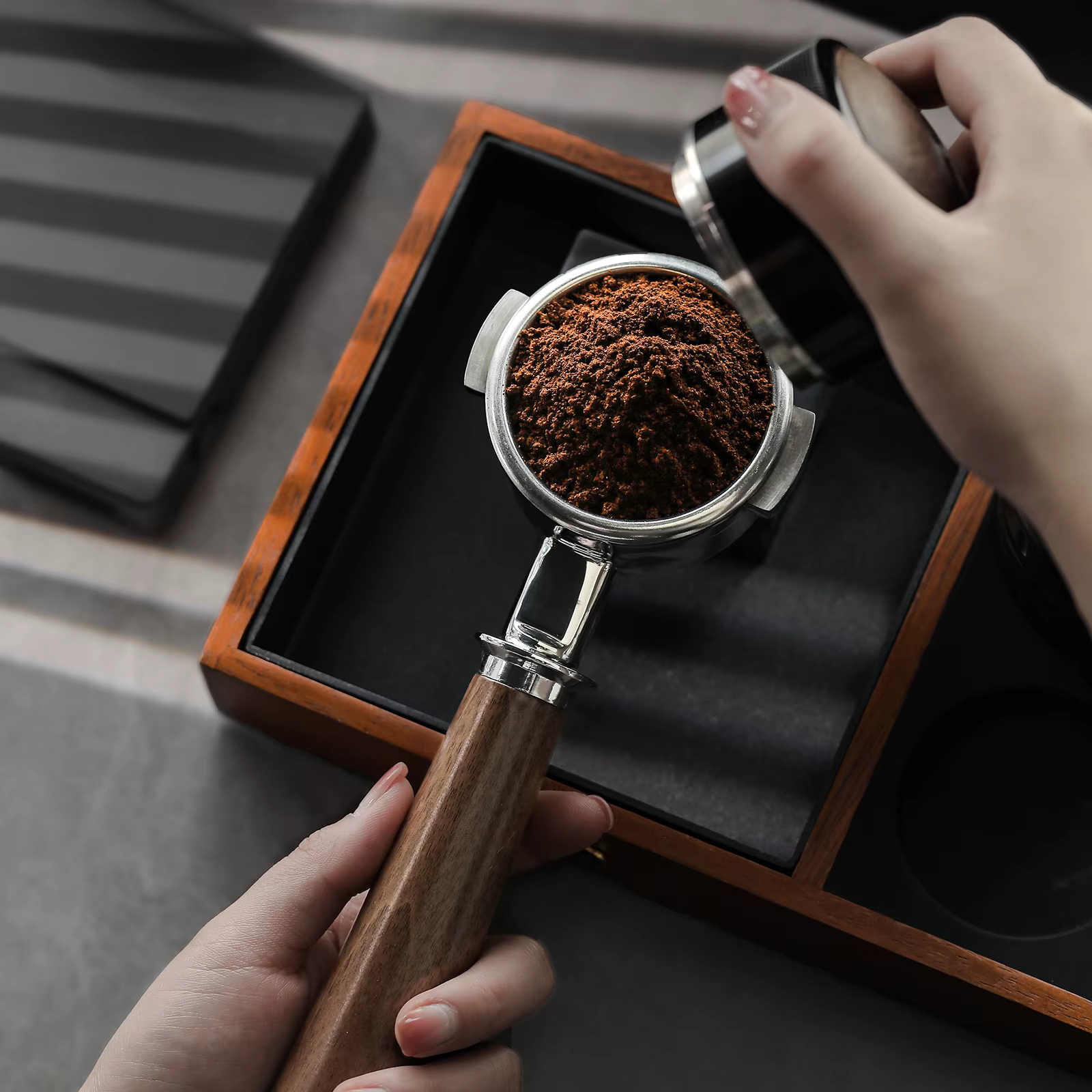 Porte-filtre à café sans fond