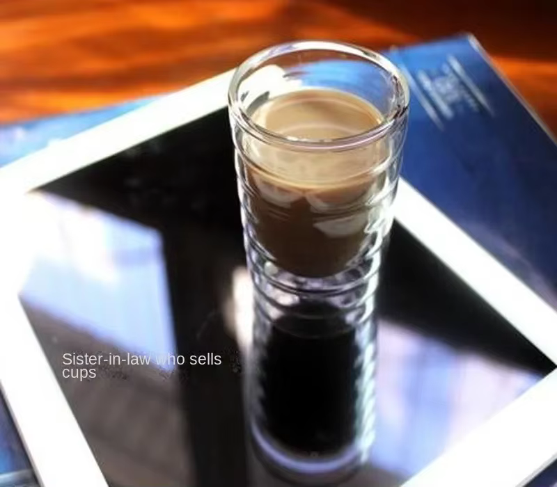 Nespresso tasse à café résistant à la chaleur Double paroi thé verre