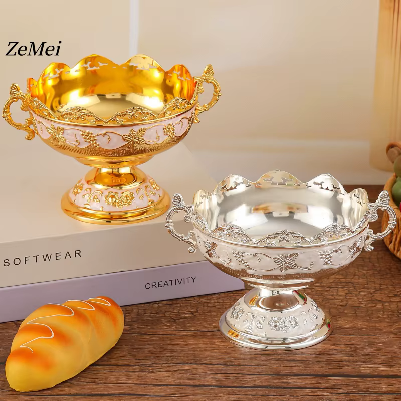 Plateau à fruits à motifs de style européen