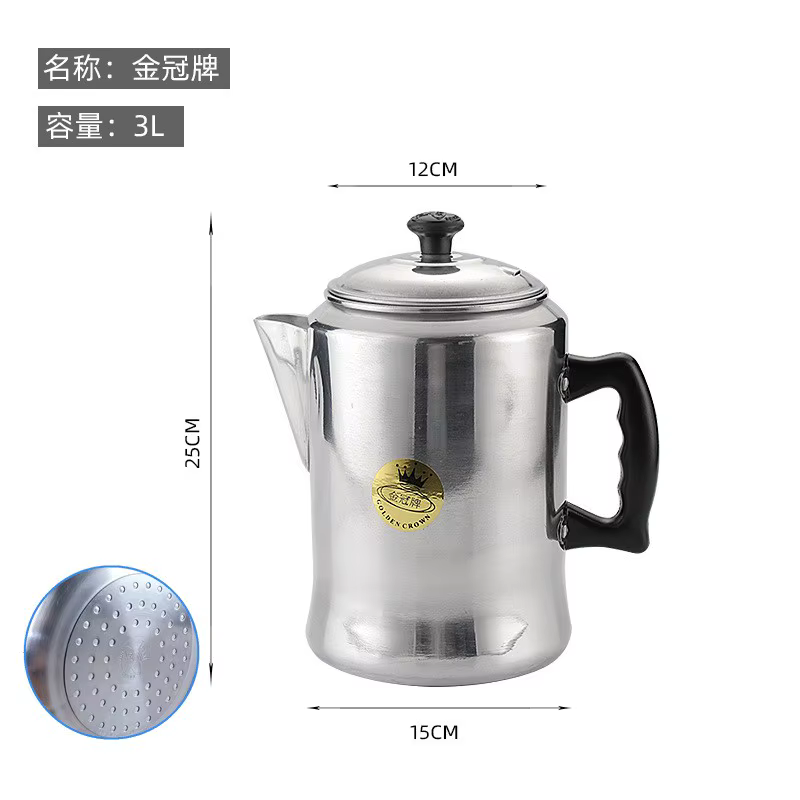 Aixiangru Percolateur à café en aluminium