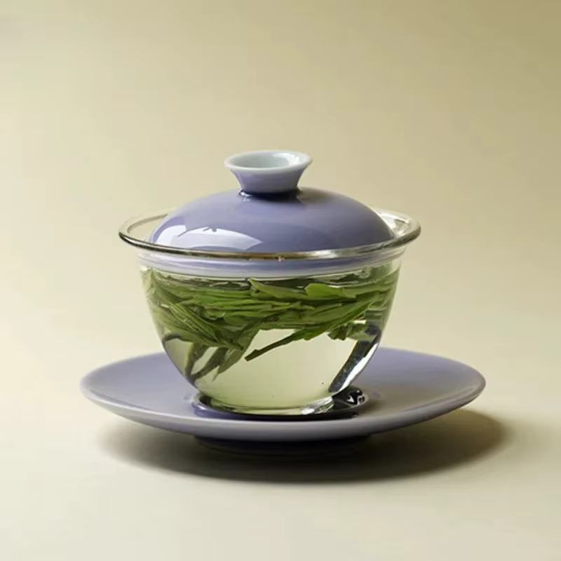 Gaiwan en verre céramique créatif