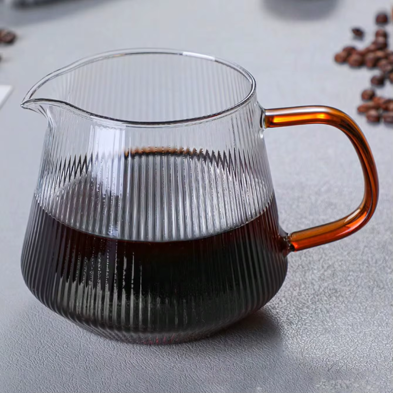 Leeseph-Serveur de café en verre pour verser sur le café et le thé