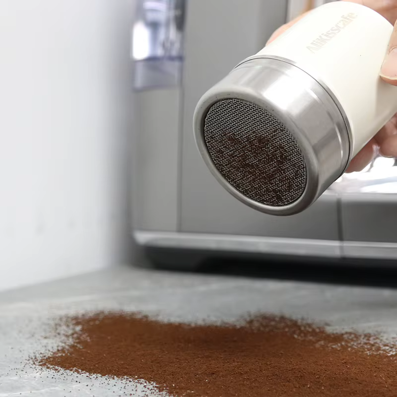 Alikisscafe-Shaker à café en acier inoxydable