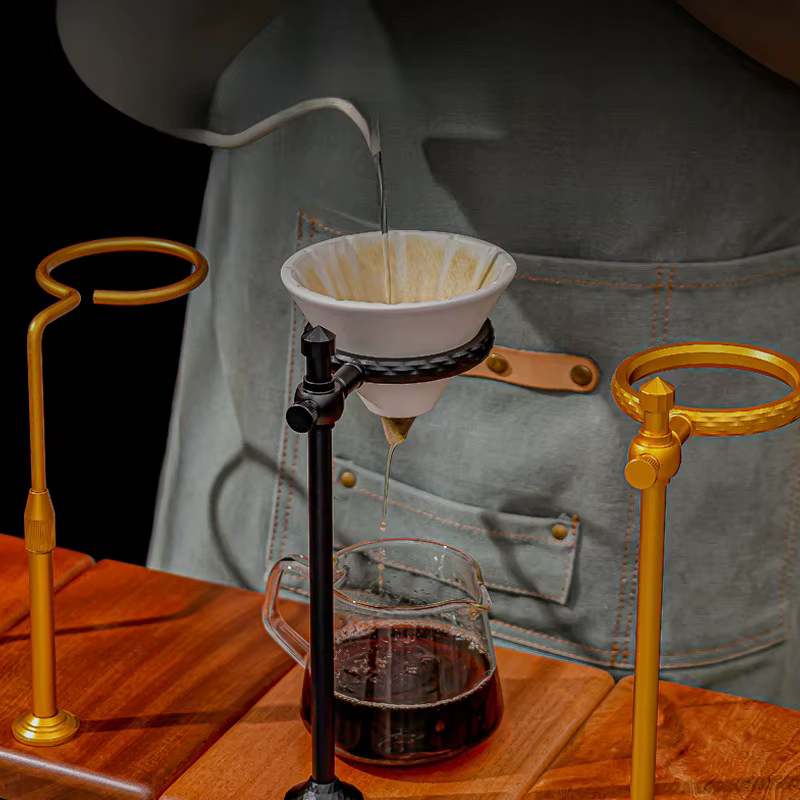 Support de brassage à café adapté à la tasse filtrante en forme de V