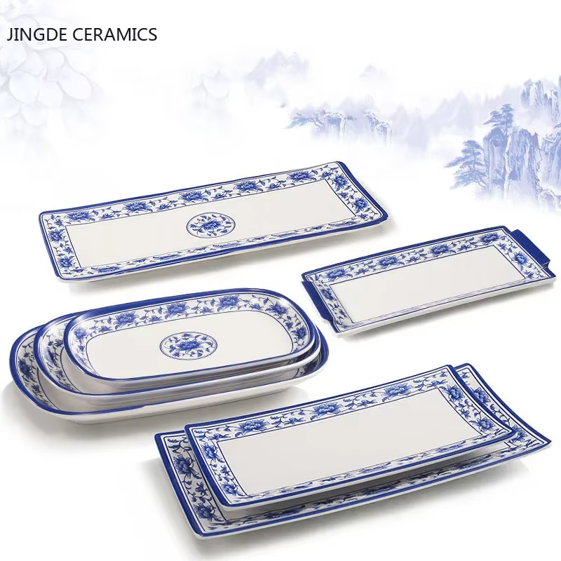Assiettes à dîner en plastique de qualité alimentaire