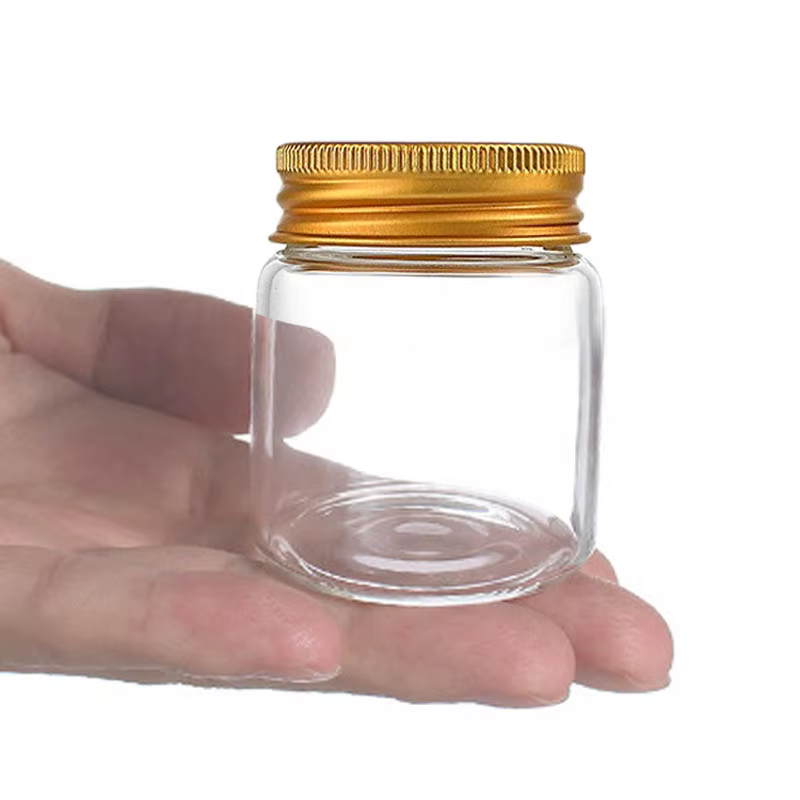 Petits pots en verre de 50ml