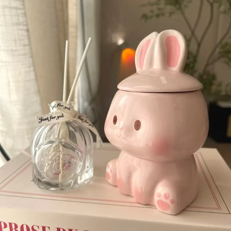 Tasse en céramique de lapin 3D