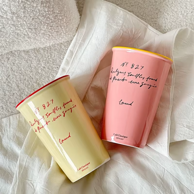 Tasse à café en céramique française