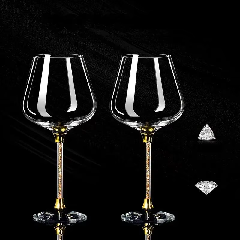 Verre à vin rouge de luxe léger