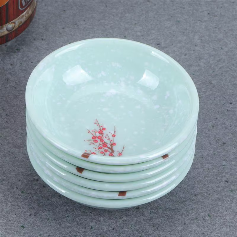 Mini bols à tremper, assiette de soja