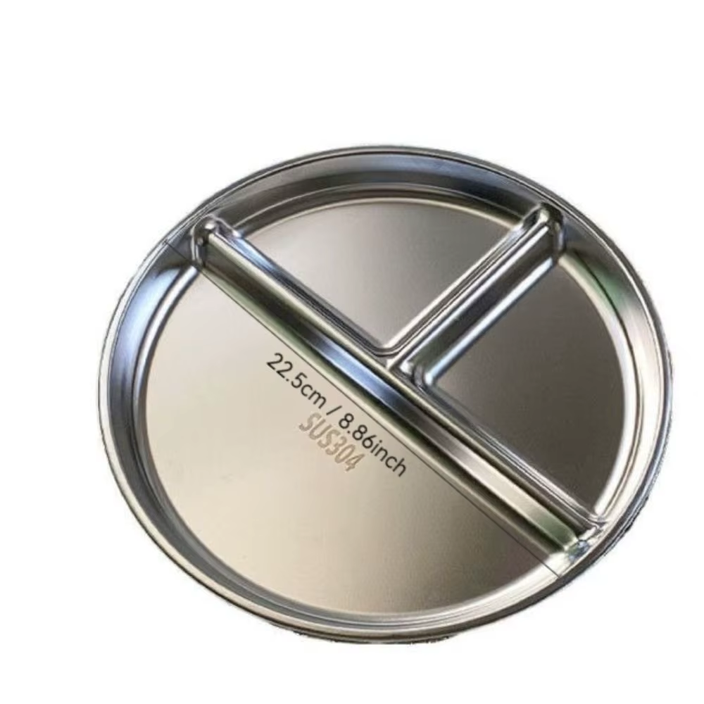 Plaques de contrôle de portions en acier inoxydable 304