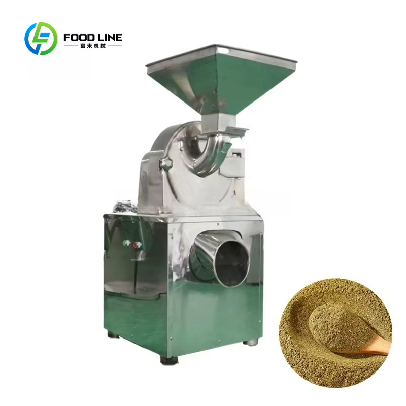 Broyeur à marteaux automatique personnalisé en acier inoxydable pour café, épices et poudres – Pulvérisateur pour le traitement du café en poudre