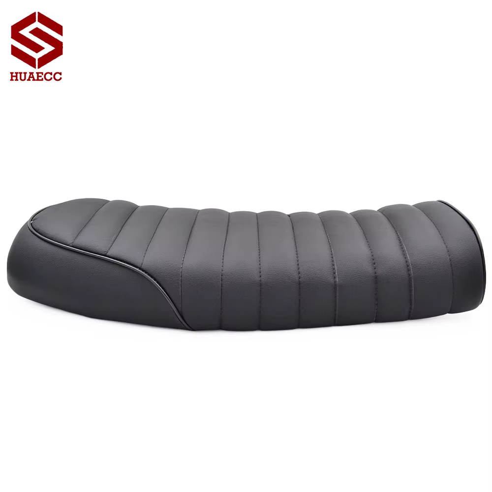 Selle de siège de moto vintage pour Honda, noir, marron, compatible avec Honda CB, CL, CL100, CL125S, CL175, CL200, CL350, CL360, CL450, 73Inboulon t