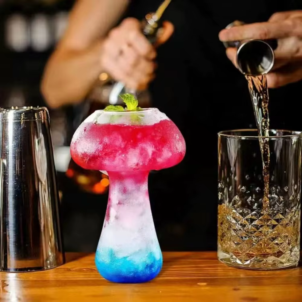 Verres à cocktail créatifs